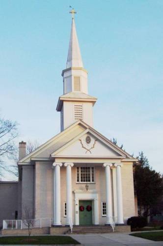 Present-day church building