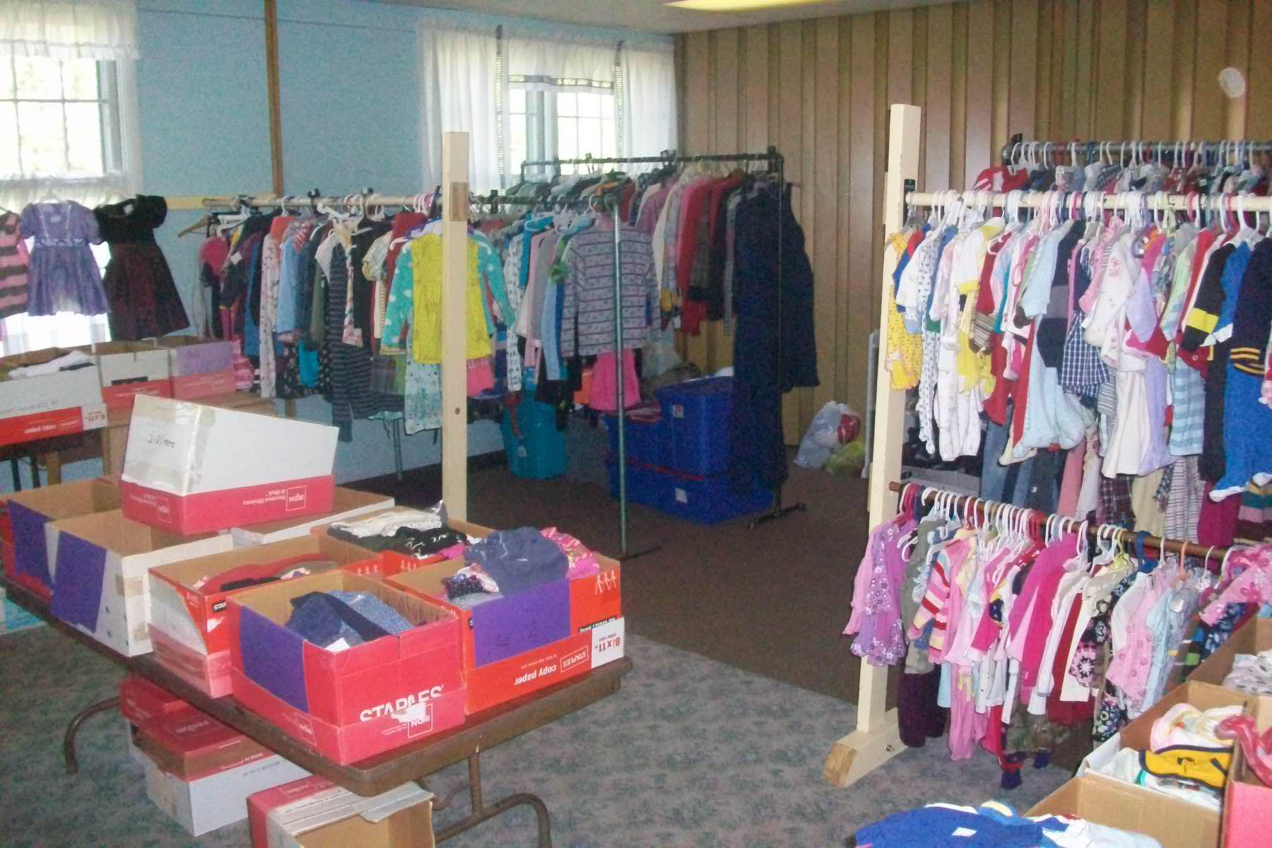 Children’s clothing donations